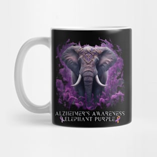 alzheimers warrior unbreakable Mug